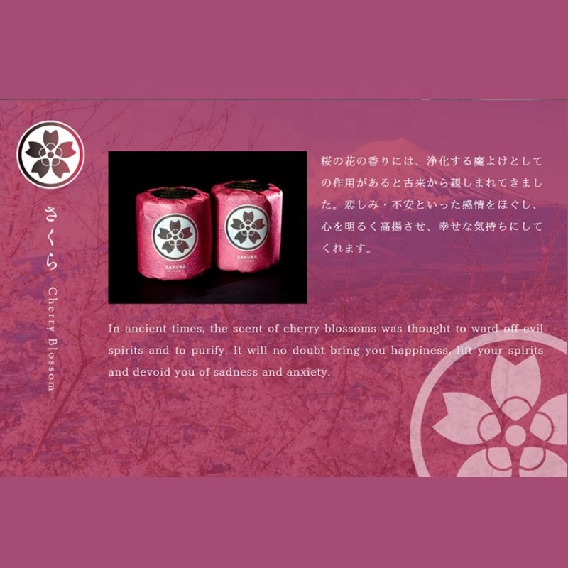 Toilet Paper Factory - SAKURA Scented 1R 27.5m Natural Source