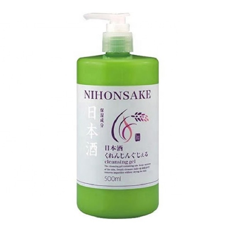 Facial Cleansing Gel Factory - Sake Rice 500mL Moisturizing