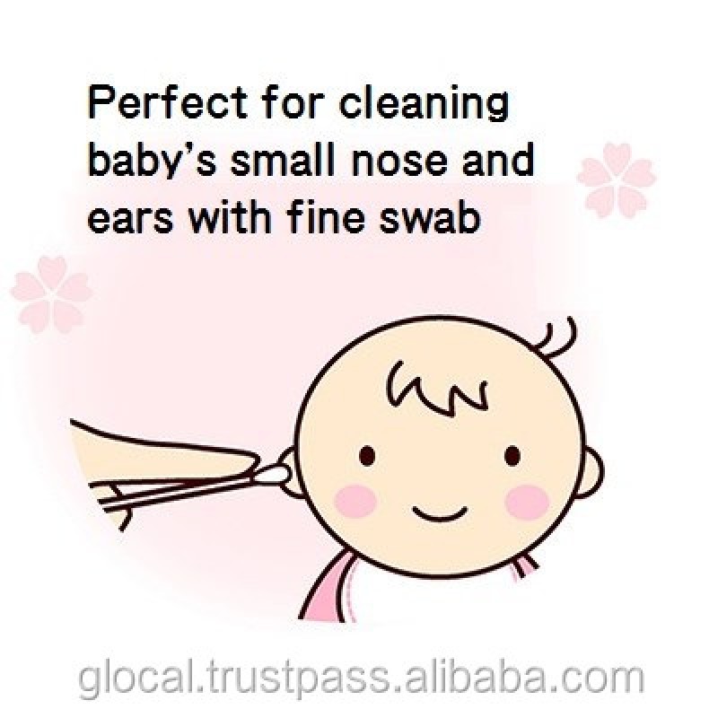 Cotton Swabs Factory - Medical Cleaning 200P Round Container