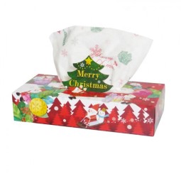 Box Tissue Factory - Christmas Design 120W Tissue Boxes