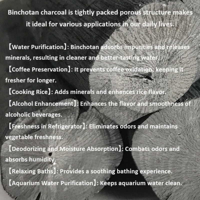 Chopsticks Factory - Binchotan Charcoal 2p-unit Traditional Japanese