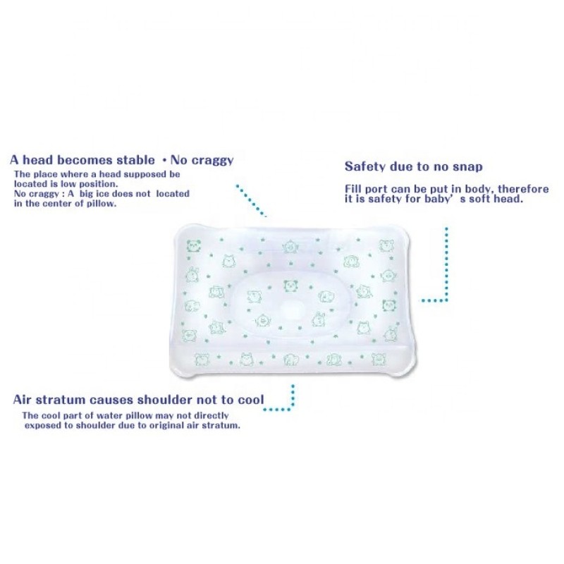 Cooling Pillow Manufacturer - Nonwoven Blue Removable Washable