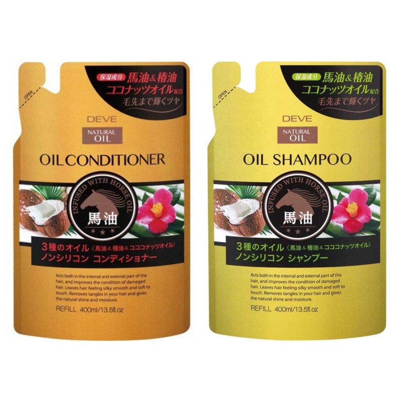 Hair Shampoo Factory - Horse Oil Coconut Camellia 400ml