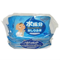 Baby Wipes Factory - Alcohol-Free Non-Woven 80 Sheets 3 Pack