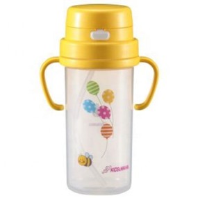 Straw Bottle Manufacturer - 2way 160ml 370ml Eco-Friendly Cartoon