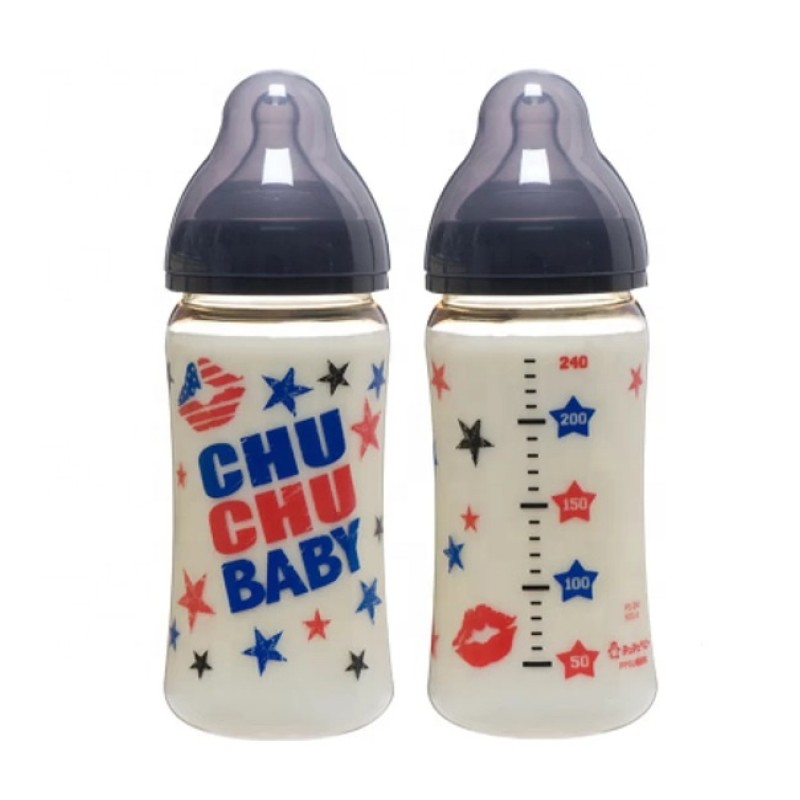 Feeding Bottle Factory - Wide-Neck PPSU 240ml Boys Silicone
