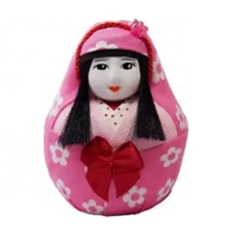 Doll Manufacturer - Hime-Daruma Flower Version Decoration