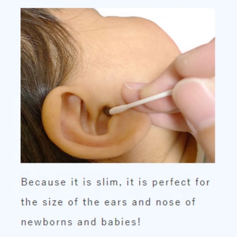 Cotton Swabs Factory - Medical Cleaning 200P Round Container