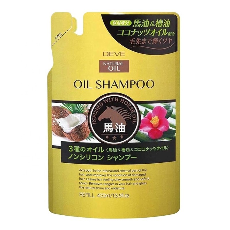 Hair Shampoo Factory - Horse Oil Coconut Camellia 400ml