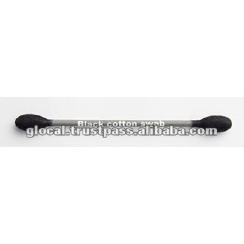 Cotton Buds Factory - Charcoal Shower 70P Black Makeup