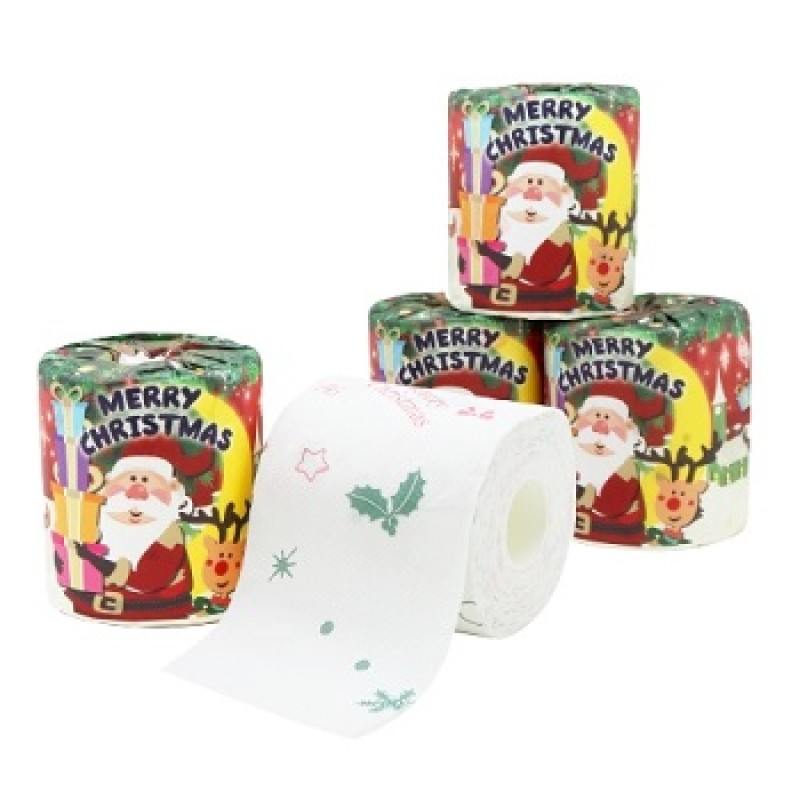 Toilet Tissue Manufacturer - Santa Design Christmas 1R 27.5m