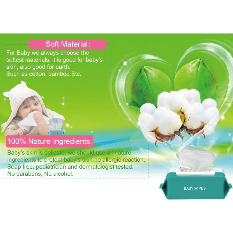 Baby Wipes Manufacturer - Organic Biodegradable Custom Logo