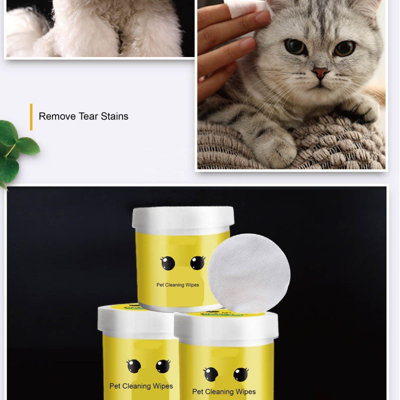 Pet Wipes Factory - Portable Cloth 80Pes Eye Face