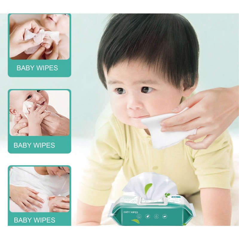 Baby Wipes Supplier - Biodegradable Unscented 80Pcs Mini