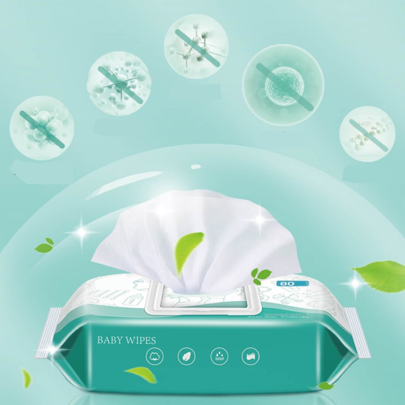 Baby Wipes Supplier - Biodegradable Unscented 80Pcs Mini