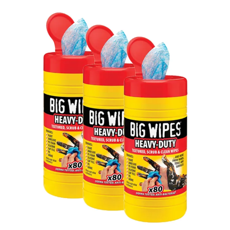 Industrial Wipes Supplier - Industrial Pre-Moisten Scrub