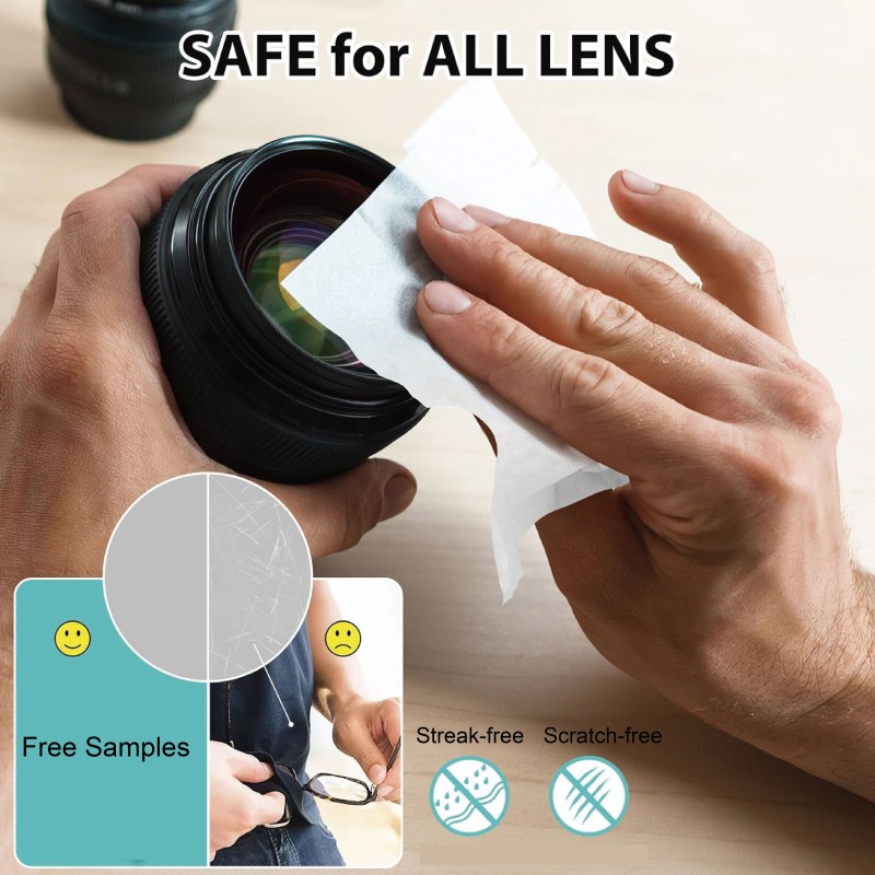 Eyeglass Wipes Factory - Anti-Fog Individually Wrapped