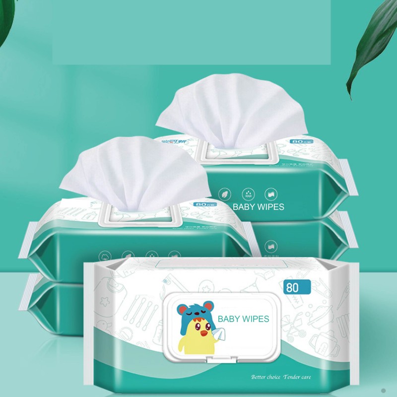 Baby Wipes Supplier - Biodegradable Unscented 80Pcs Mini