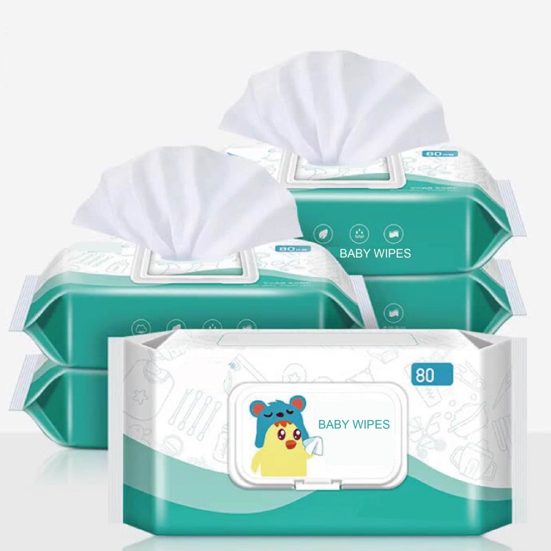 Baby Wipes Supplier - Biodegradable Unscented 80Pcs Mini