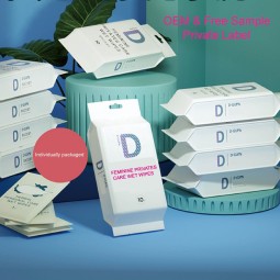 Feminine Wipes Supplier - Private Label Flushable Natural