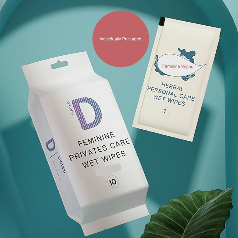 Feminine Wipes Supplier - Private Label Flushable Natural