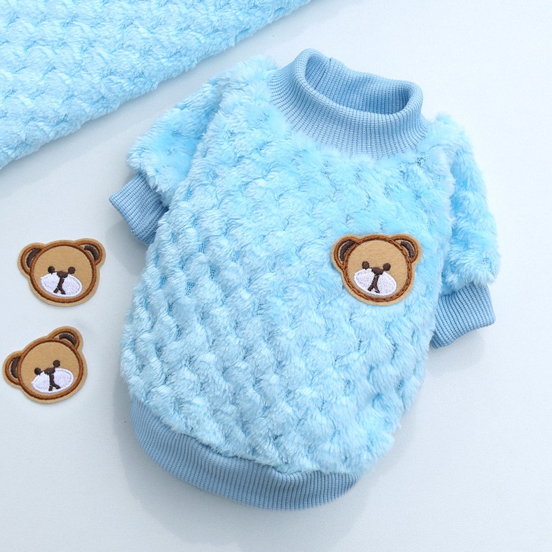 Pet Jacket Manufacturer - Winter Warm Plush Fabric Coat