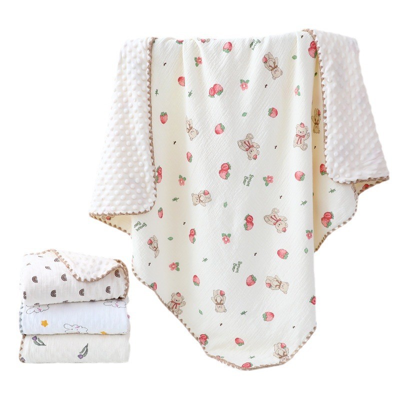 Baby Blanket Factory - OEM Cotton Gauze Kindergarten Nap