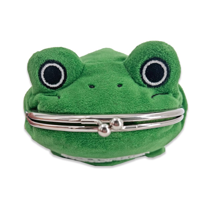 Coin Purses Factory - Frog Anime Flannel Plush Manga Wallet