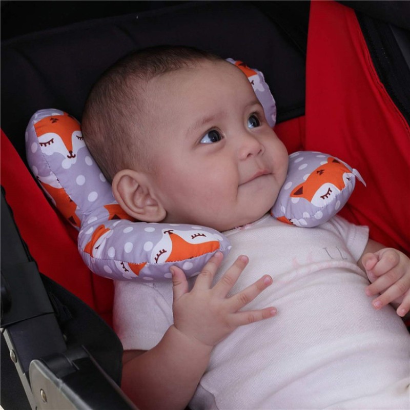 Baby Travel Pillow Manufacturer - Polyester Head Support Infant