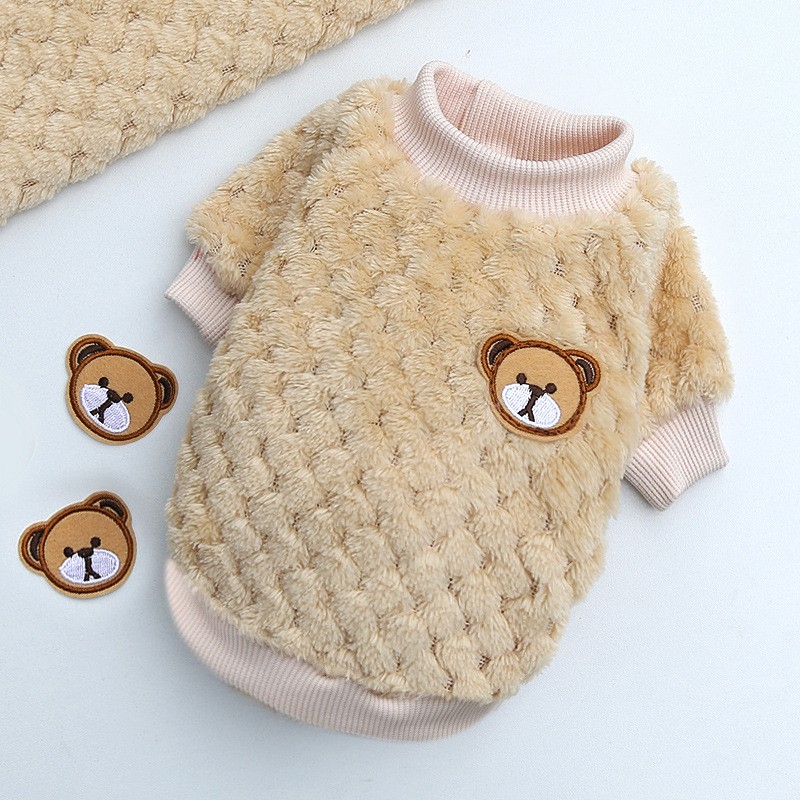 Pet Jacket Manufacturer - Winter Warm Plush Fabric Coat