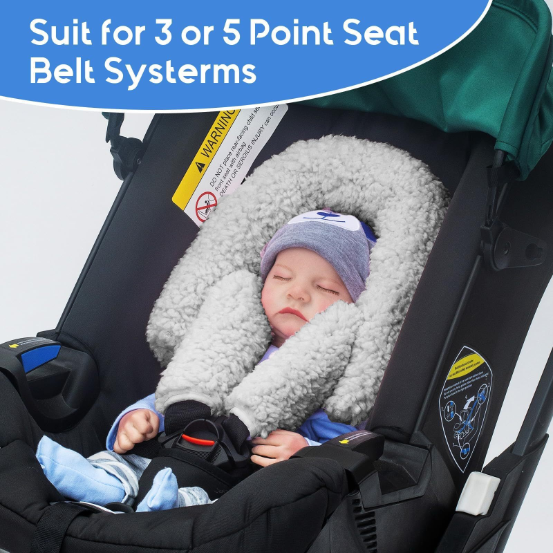 Baby Protective Suit Manufacturer - Super Soft Bubble Velvet Headrest
