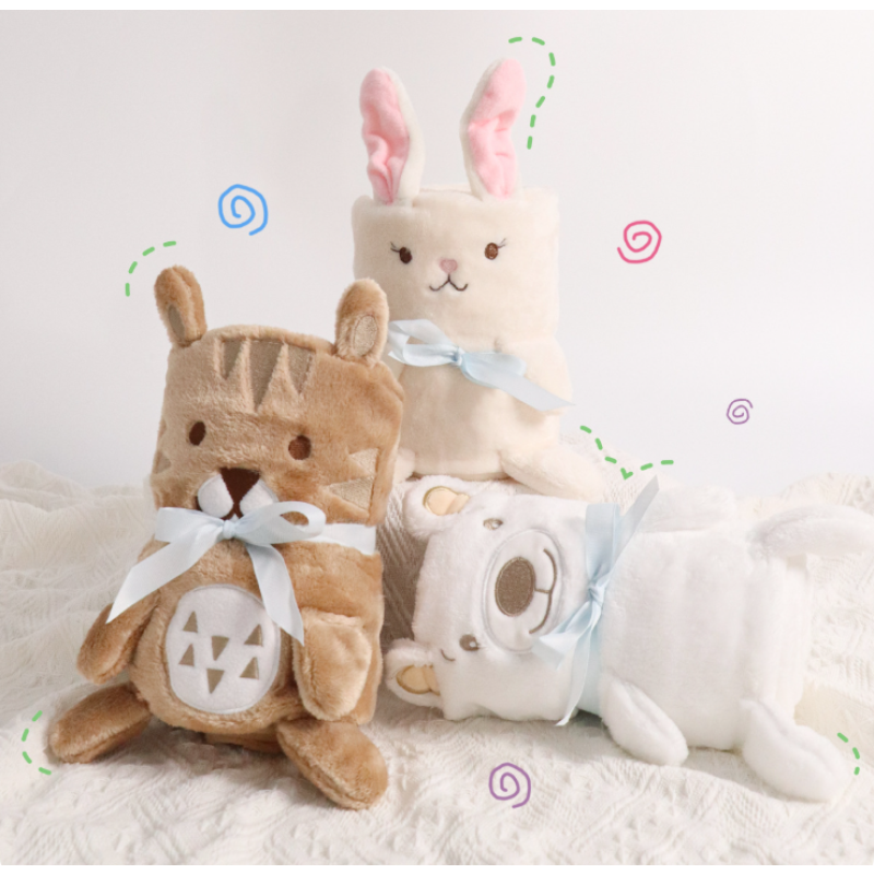 Baby Blanket Manufacturer - Stuffed Small Roll Sleep Warm