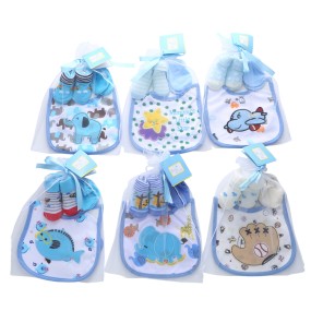 Baby Mittens Set Factory - Anti-Scratch Feeding Burp Cloth