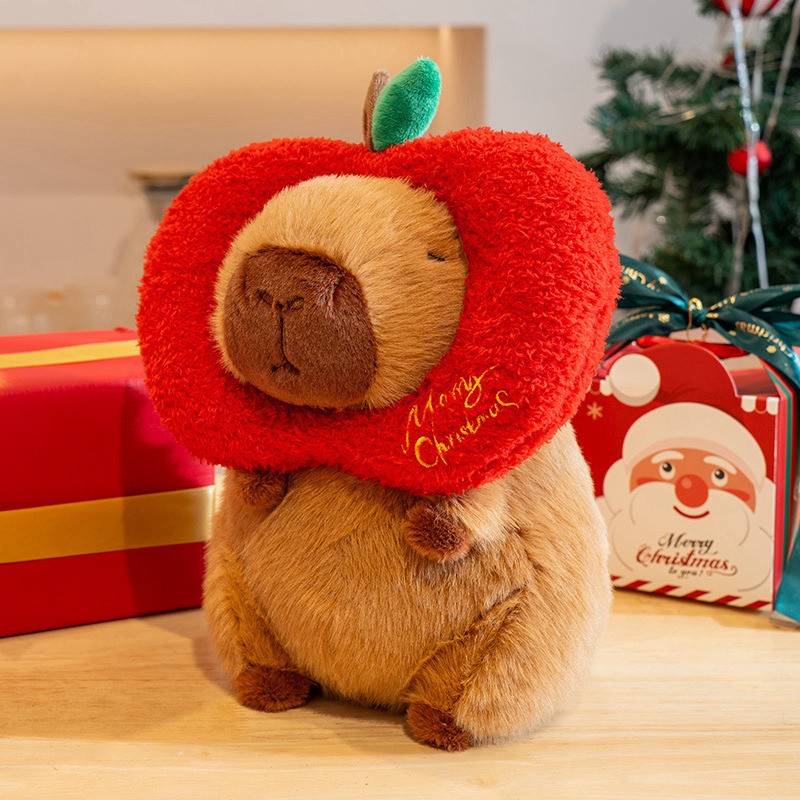 Christmas Plushies Factory - 25cm Capybara Soft Candy Decor