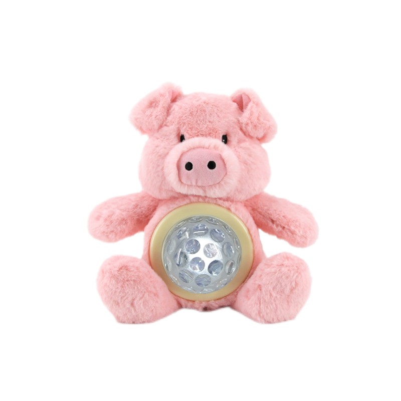 Animal Night Light Factory - Piglet Super Soft Plush Battery