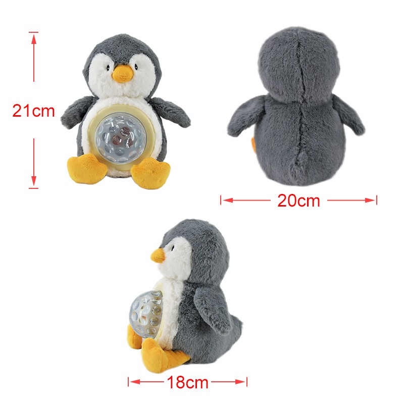 Plush Penguin Toy Factory - Super Soft Night Light Wedding