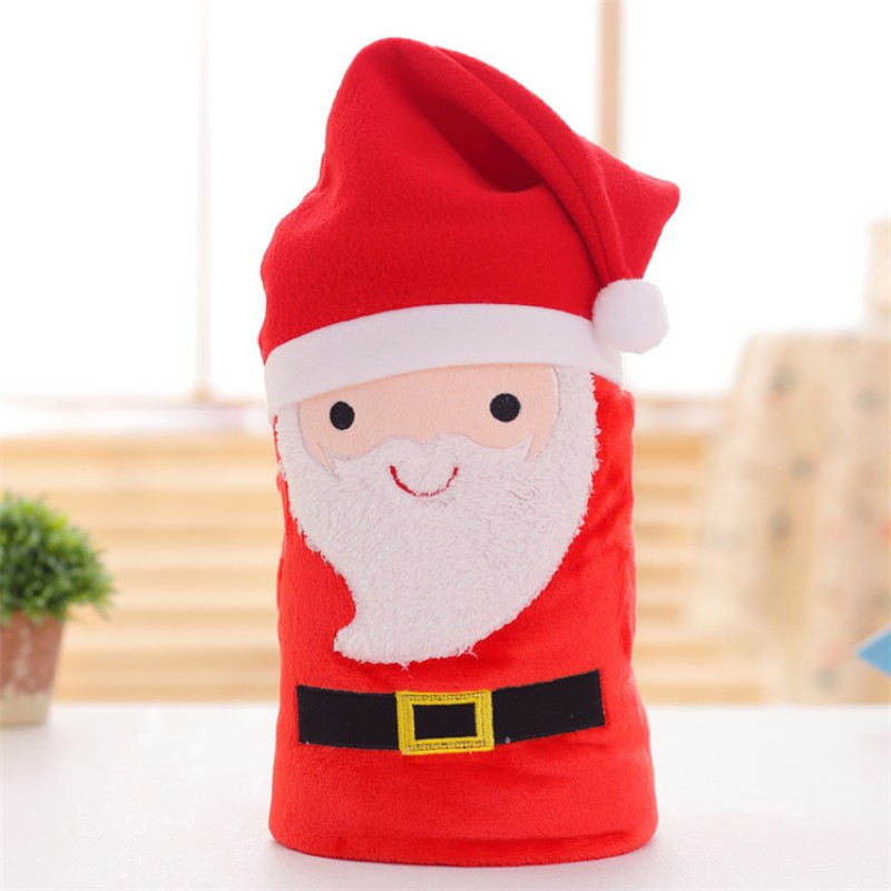 Flannel Blanket Manufacturer - Creative Double-sided Santa Knitted