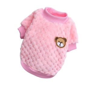 Pet Jacket Manufacturer - Winter Warm Plush Fabric Coat