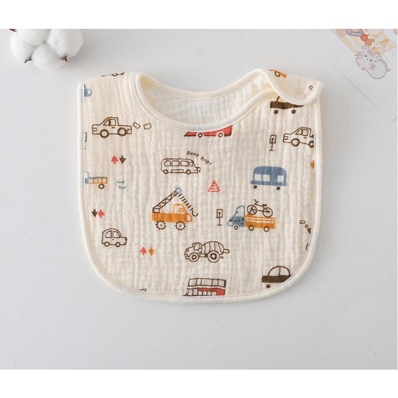 Baby Bib Factory - Waterproof Muslin Adjustable Bandana