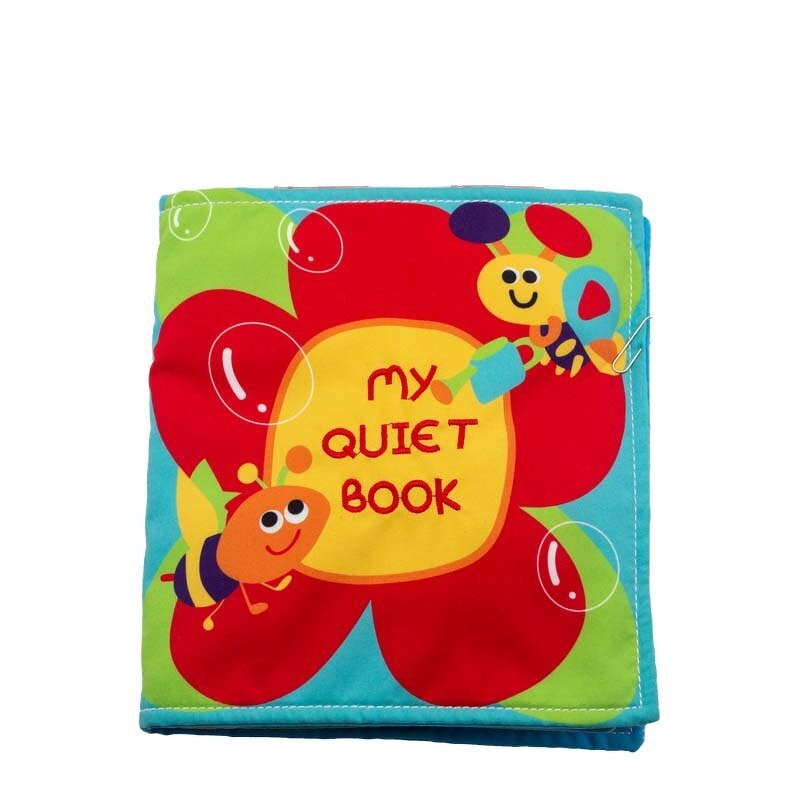 Interactive Cloth Book Factory - Crinkly Sound Developmental Toy