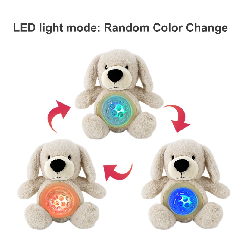 Baby Night Light Factory - Musical Plush Puppy Stress Relief