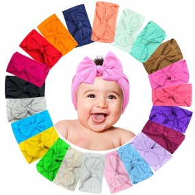 Baby Headband Manufacturer - Soft Knotted Cotton Hair Ornaments