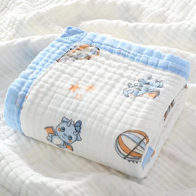 Muslin Blanket Factory - Soft Toddler 6 Layers Crib