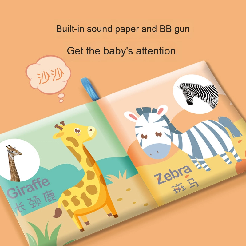 3D Cloth Book Factory - Sound Tear-Resistant Cognitive Teething