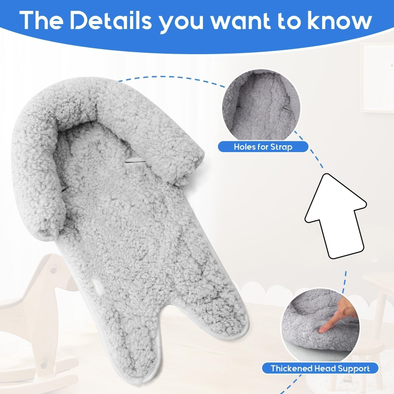Baby Protective Suit Manufacturer - Super Soft Bubble Velvet Headrest