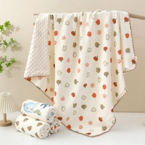 Baby Blanket Factory - OEM Cotton Gauze Kindergarten Nap