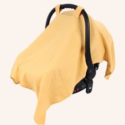 Stroller Sun Cover Factory - Custom Cotton Muslin Car Seat Canopy