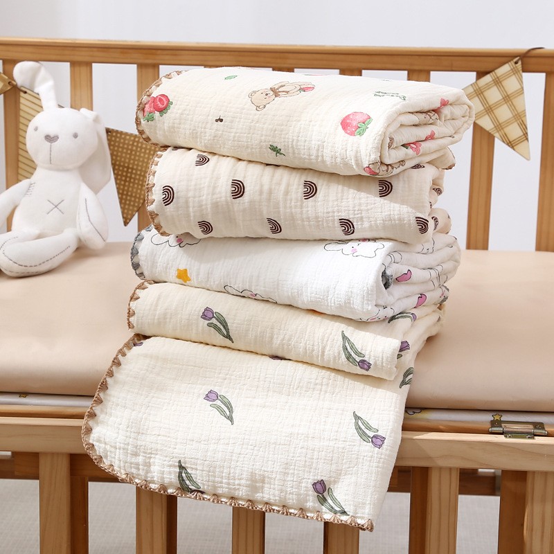 Baby Blanket Factory - OEM Cotton Gauze Kindergarten Nap