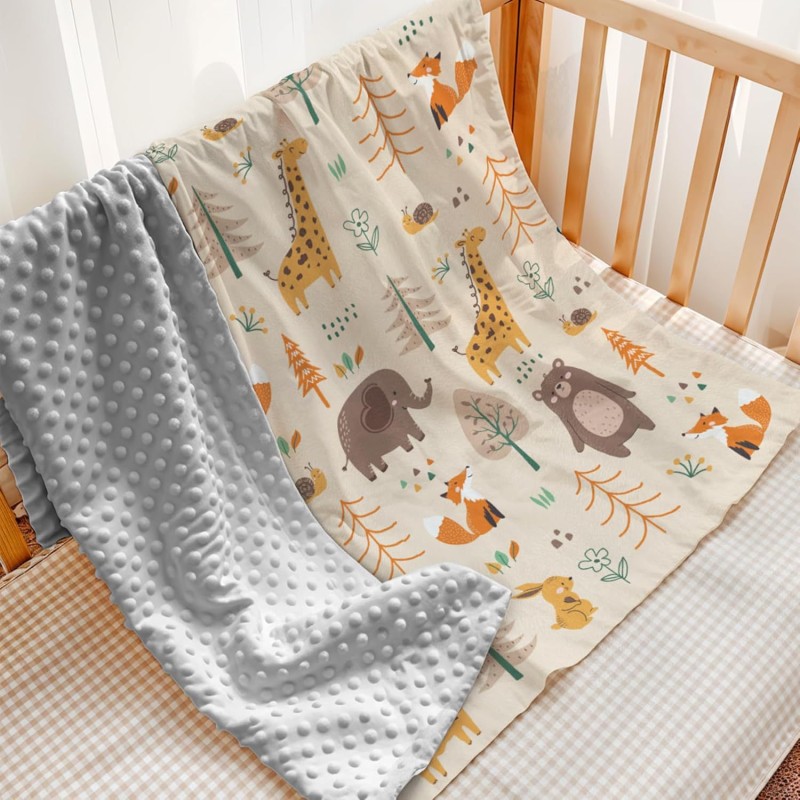 Baby Blanket Manufacturer - Printing Soft Breathable Minky Dot