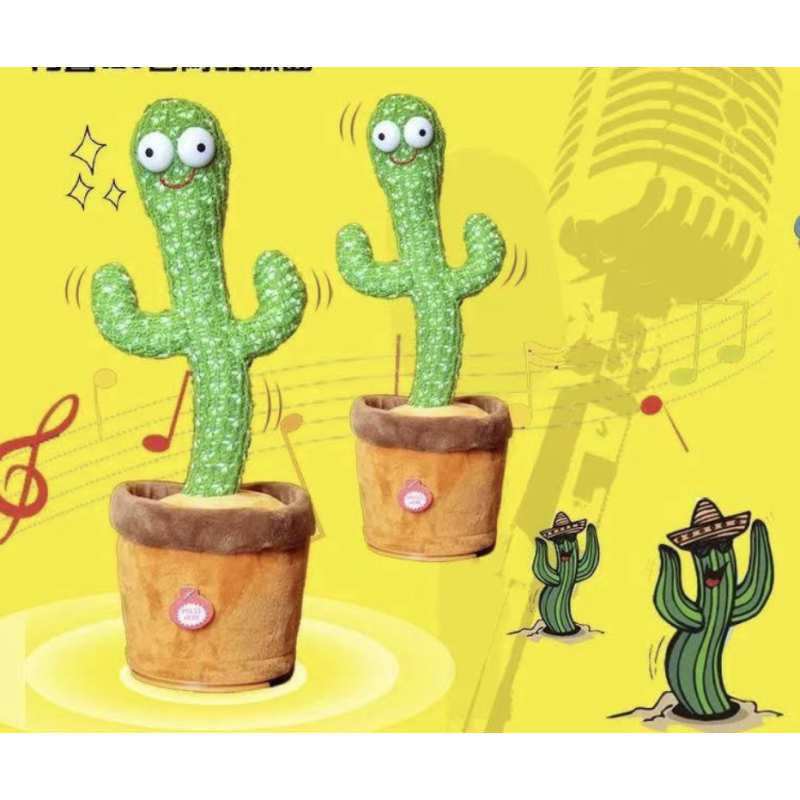 Electric Dancing Toy Factory - Funny Cactus Educational Decoration